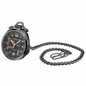 Stuhrling Original Monaco Quartz Black Dial Men's Watch M13558