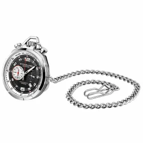 Stuhrling Original Monaco Quartz Black Dial Men's Watch M13597