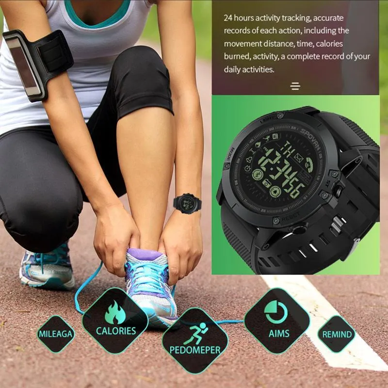 Tactical Waterproof Bluetooth SmartWatch