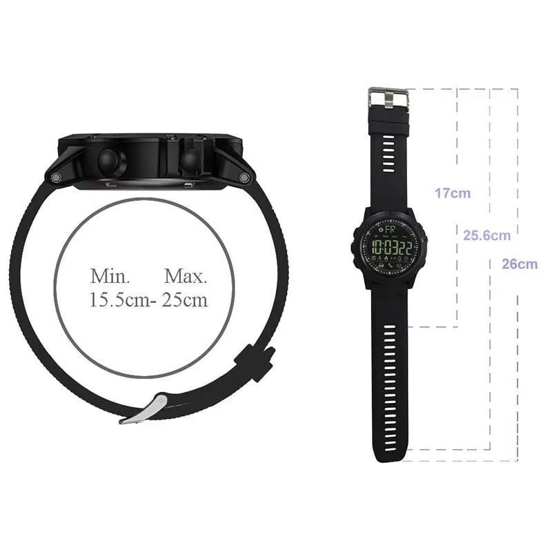 Tactical Waterproof Bluetooth SmartWatch