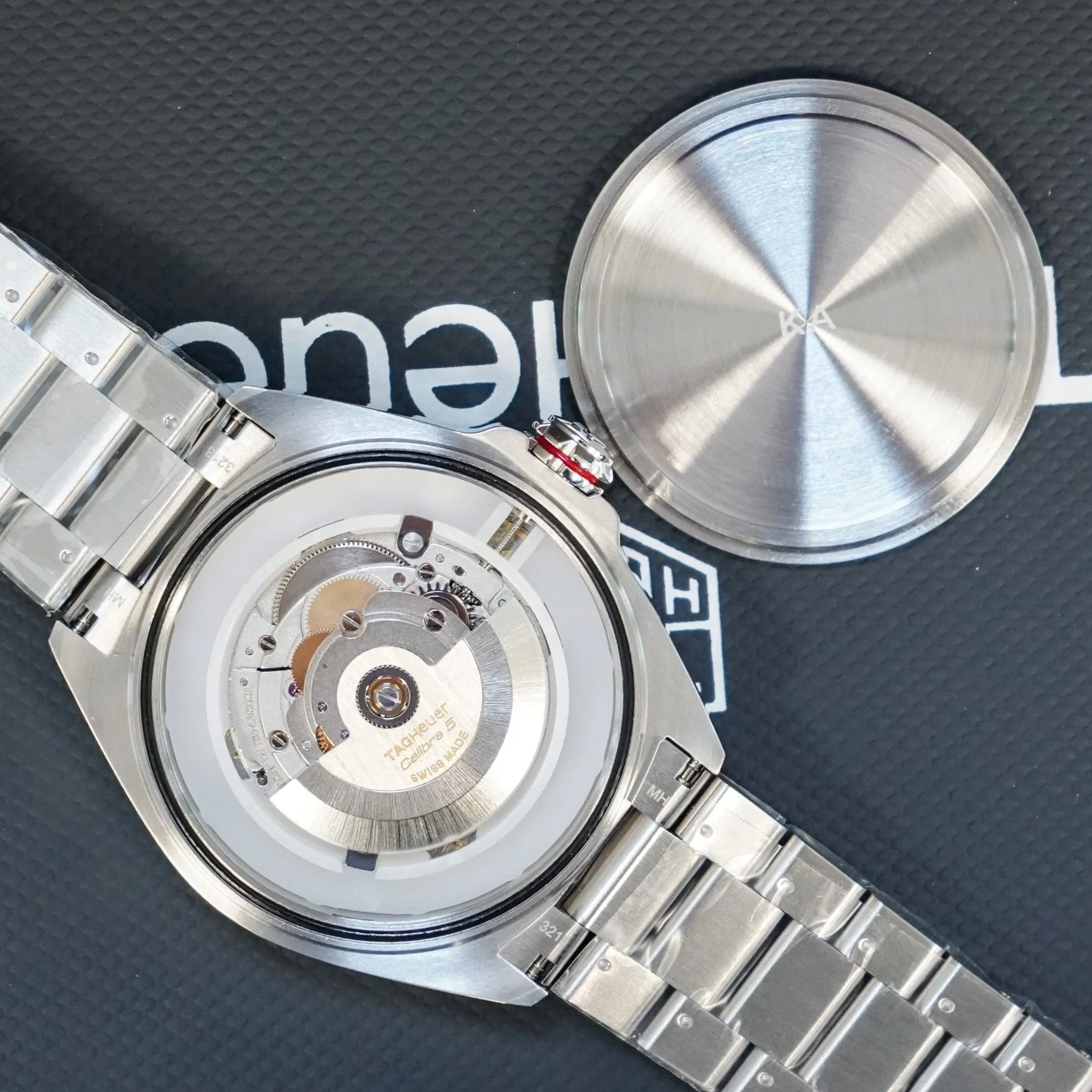TAG Heuer Formula 1 Date Automatic Watch Calibre 5 Wristwatch WAZ2011 43mm