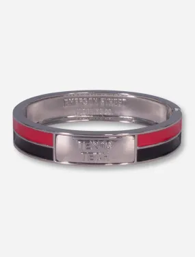 Texas Tech Red and Black Texas Tech Bangle Bracelet
