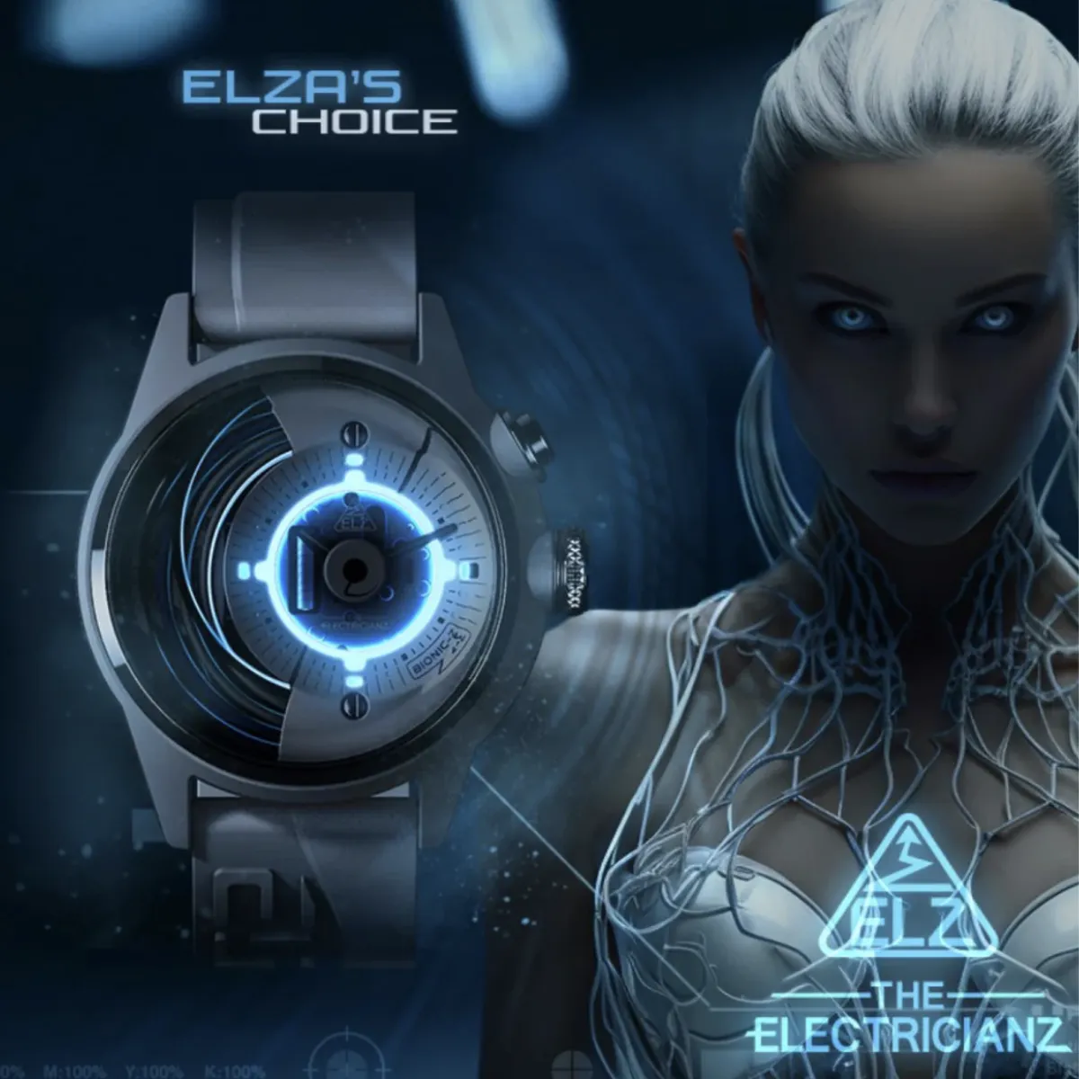 The ELECTRICIANZ Bionic Z 42mm White Rubber