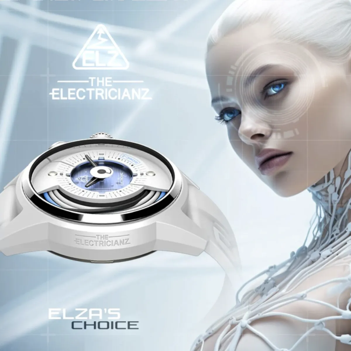 The ELECTRICIANZ Bionic Z 42mm White Rubber