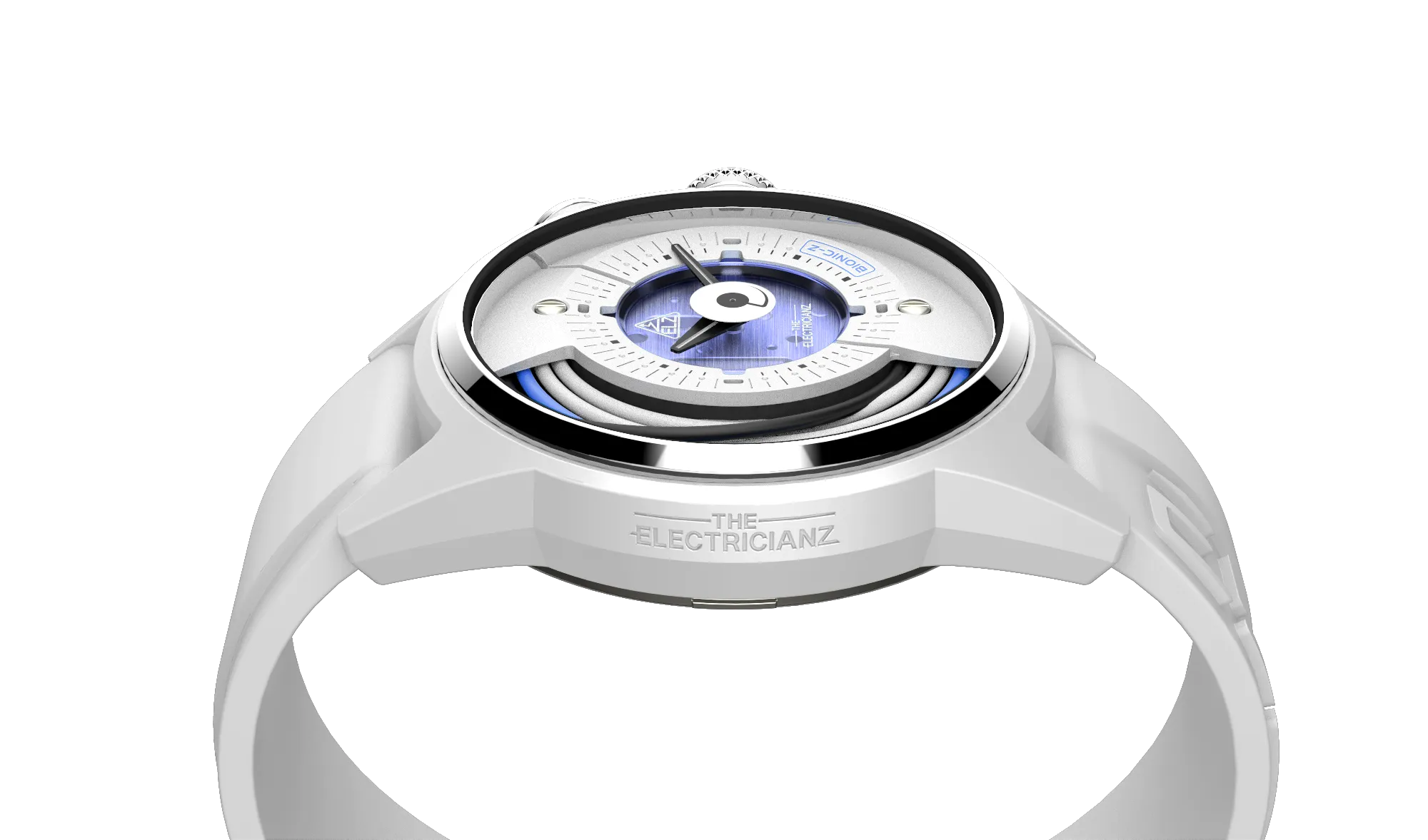 The ELECTRICIANZ Bionic Z 42mm White Rubber