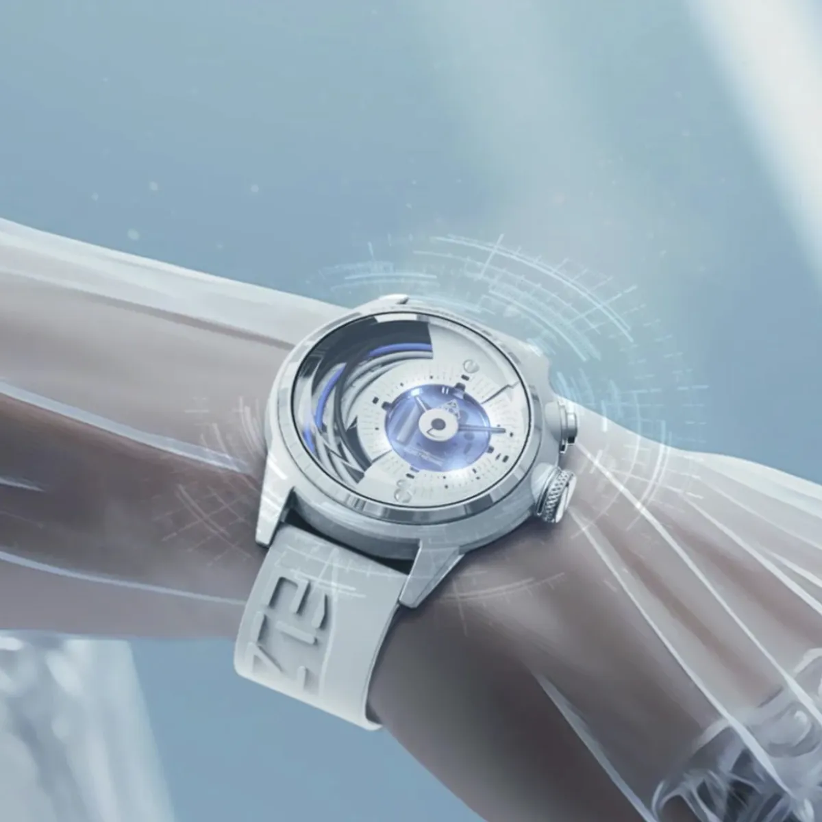 The ELECTRICIANZ Bionic Z 42mm White Rubber