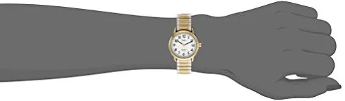 Timex Women's T2H491 Easy Reader 25mm Two-Tone Stainless Steel Expansion Band Watch