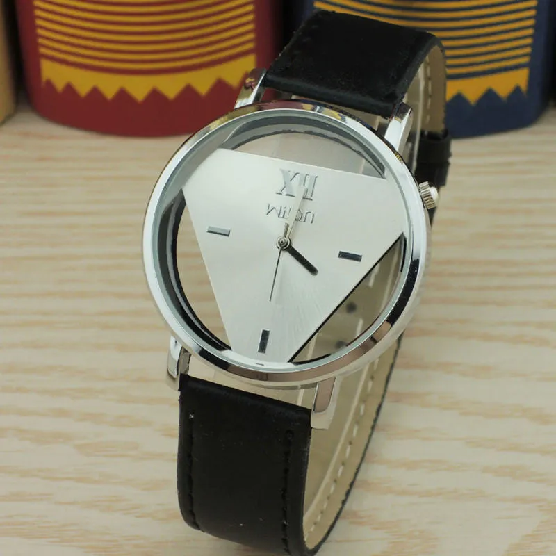 Triangle Dial Women Watches Fashion Lady Dress Quartz Wristwatches