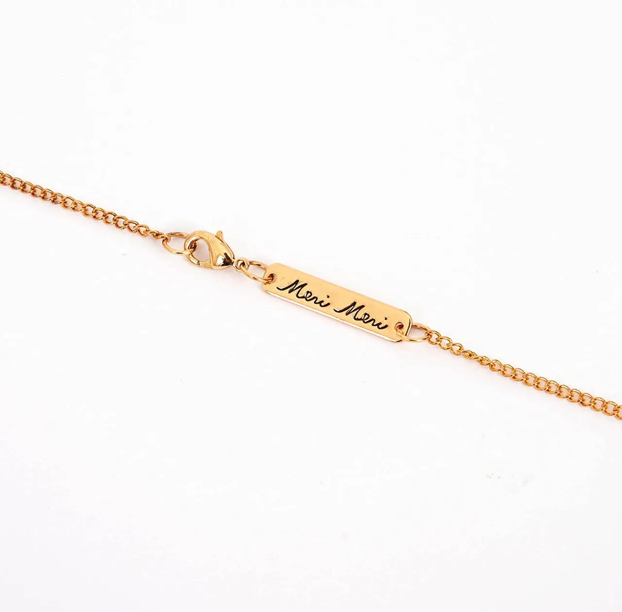Tropical Enamel Charm Necklace