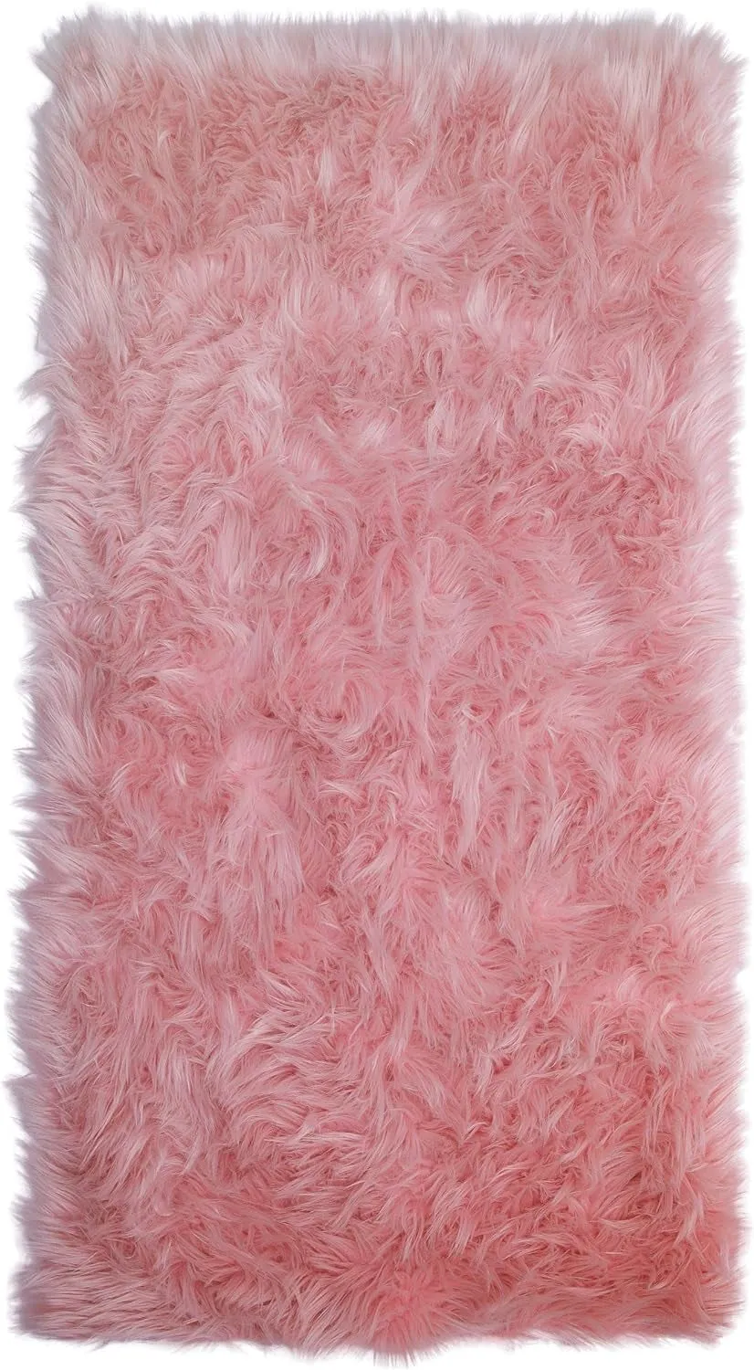 Ultra Soft Faux Fur Sheepskin Rug