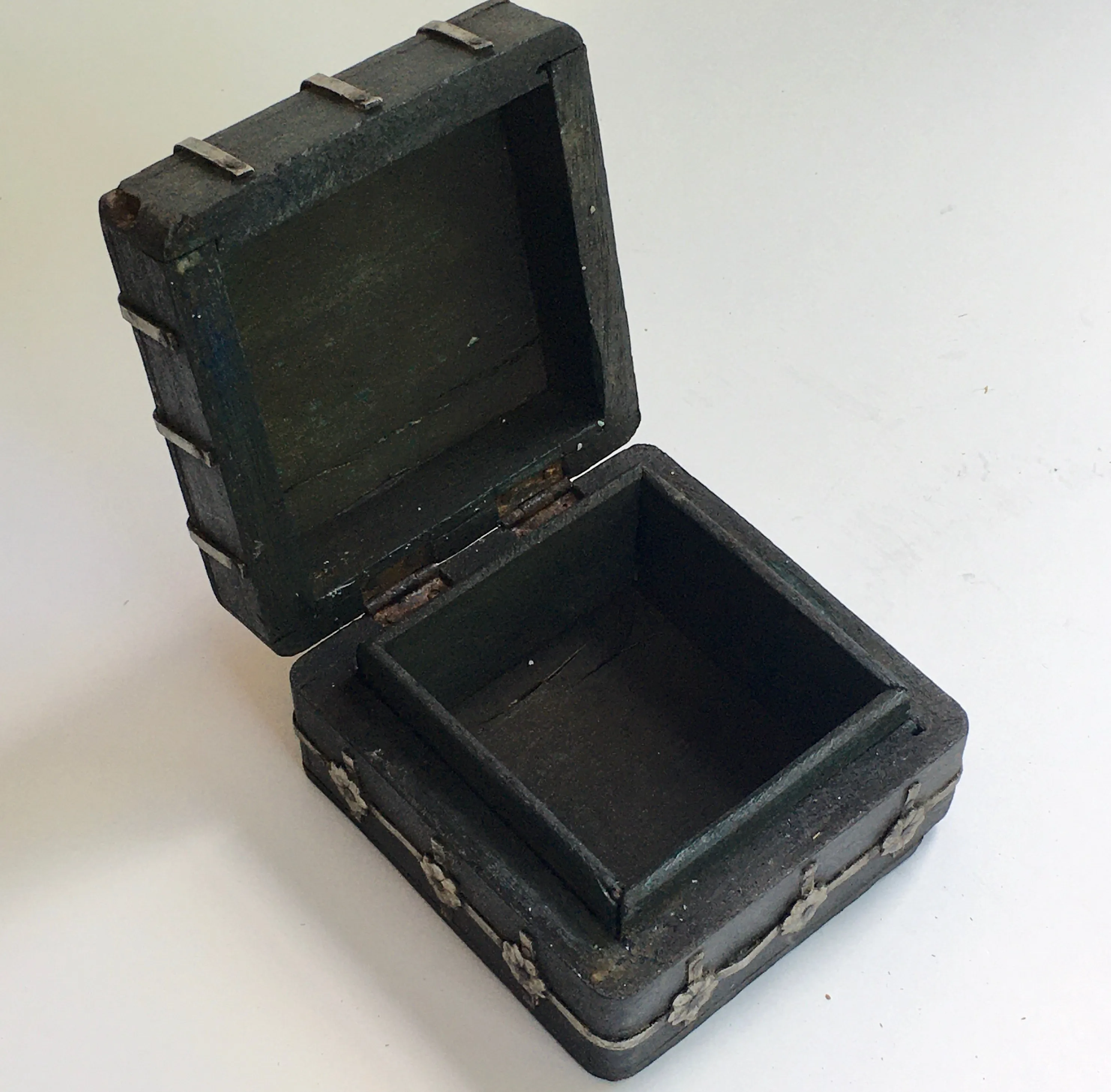 Wood and Metal Decorative Box