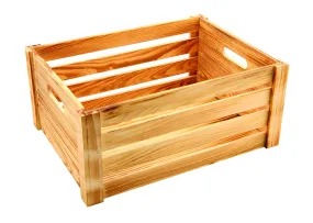 Wooden Crate Rustic Finish 41 x 30 x 18cm