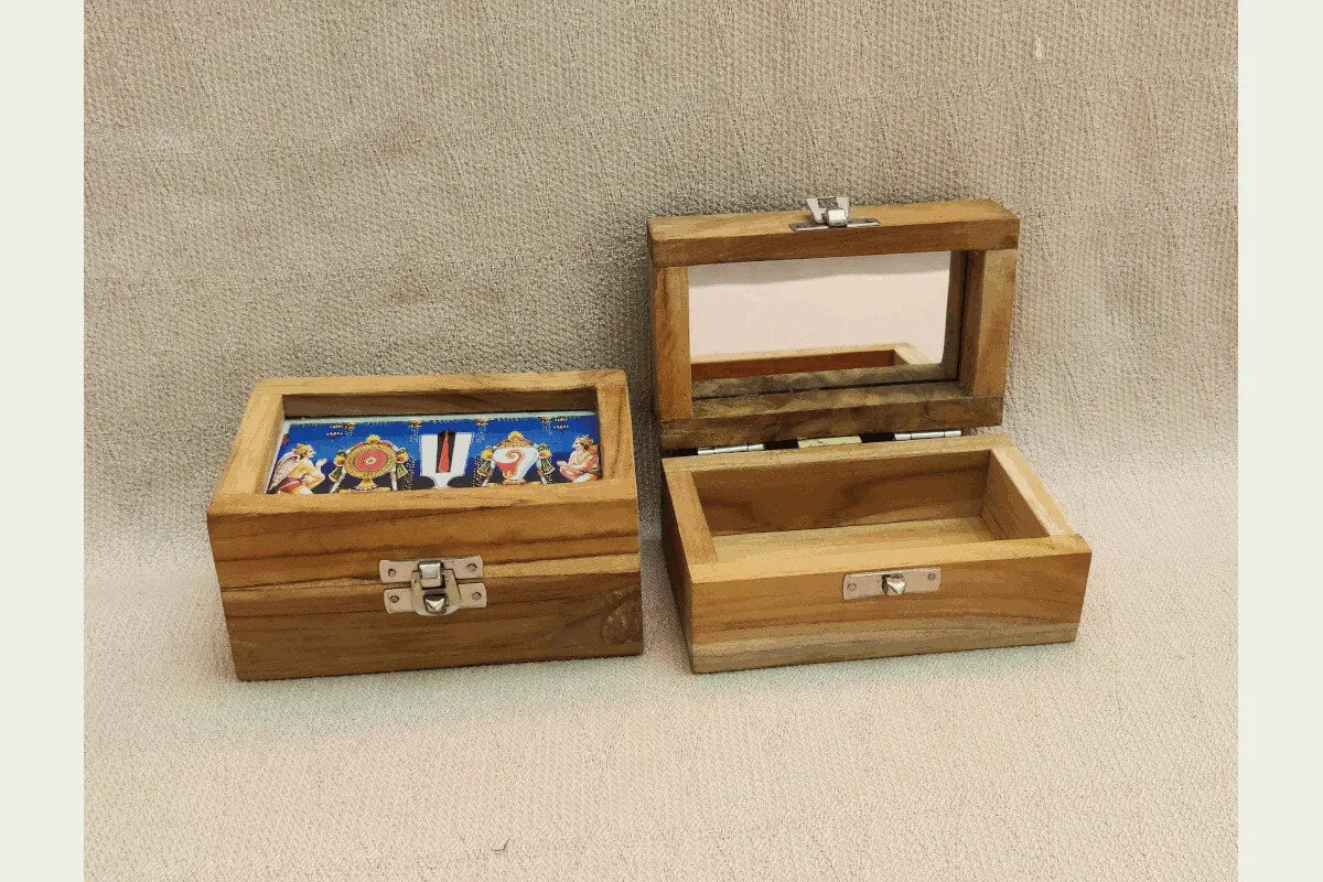 Wooden Thiruman Box