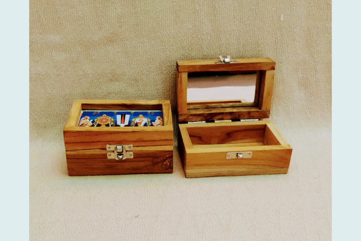 Wooden Thiruman Box