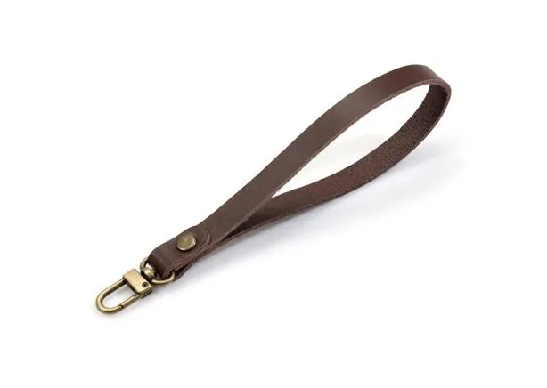 Wristlet Strap: Natural Rawhide - 7"