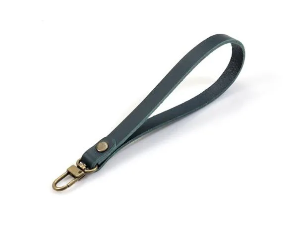 Wristlet Strap: Natural Rawhide - 7"